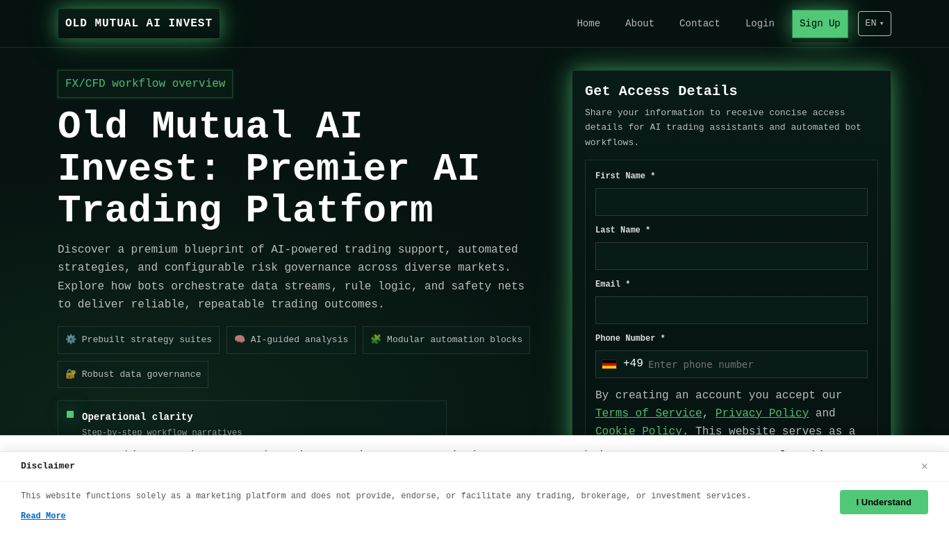 Archived capture of oldmutualaiinvest.shop, a website assessed as fraudulent.
